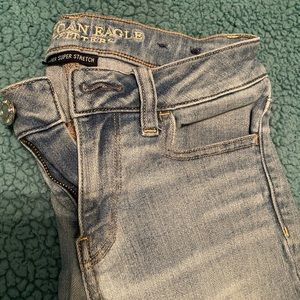 American Eagle Light Wash Jeggings